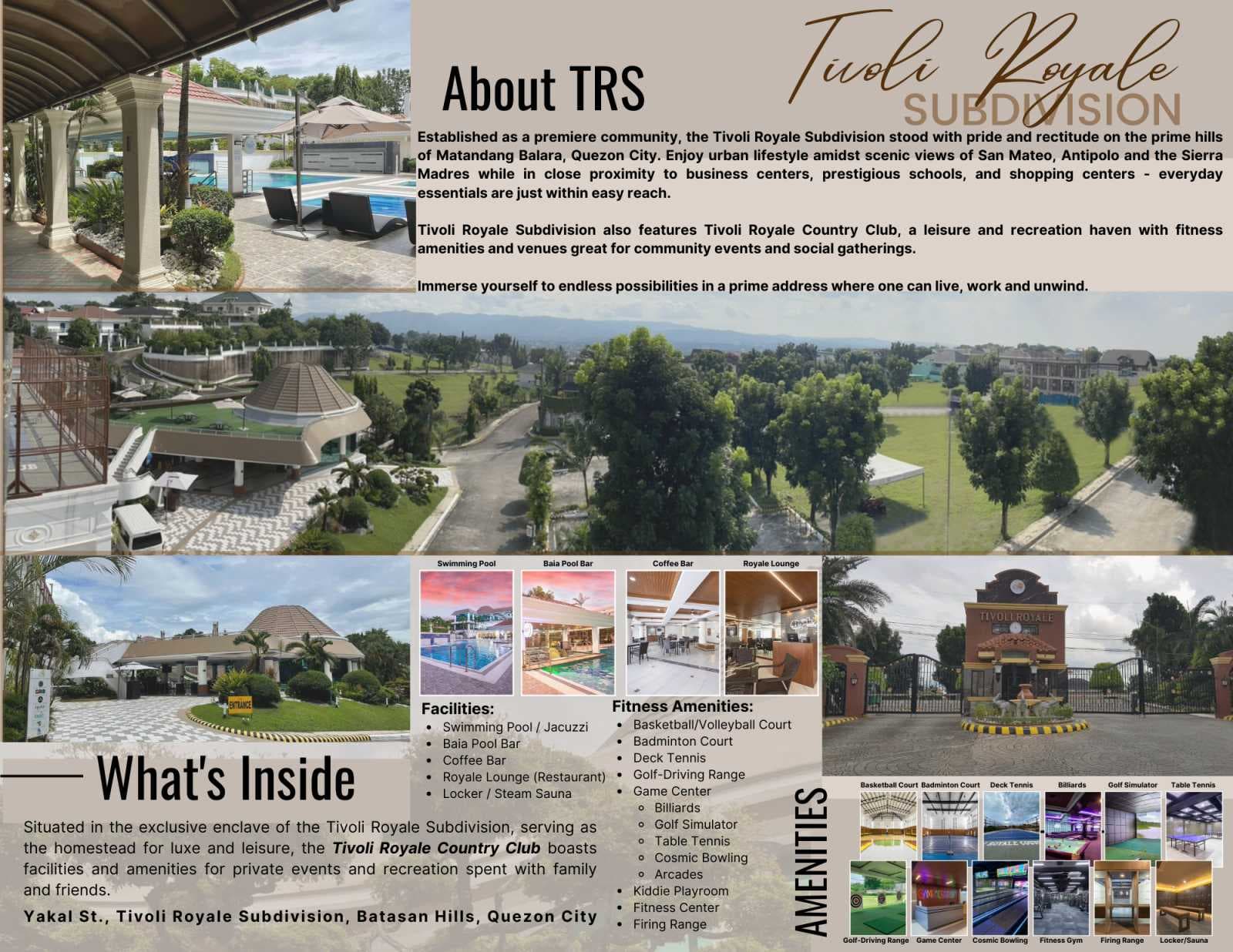 Tivoli Royale | Lot for Sale in Quezon City