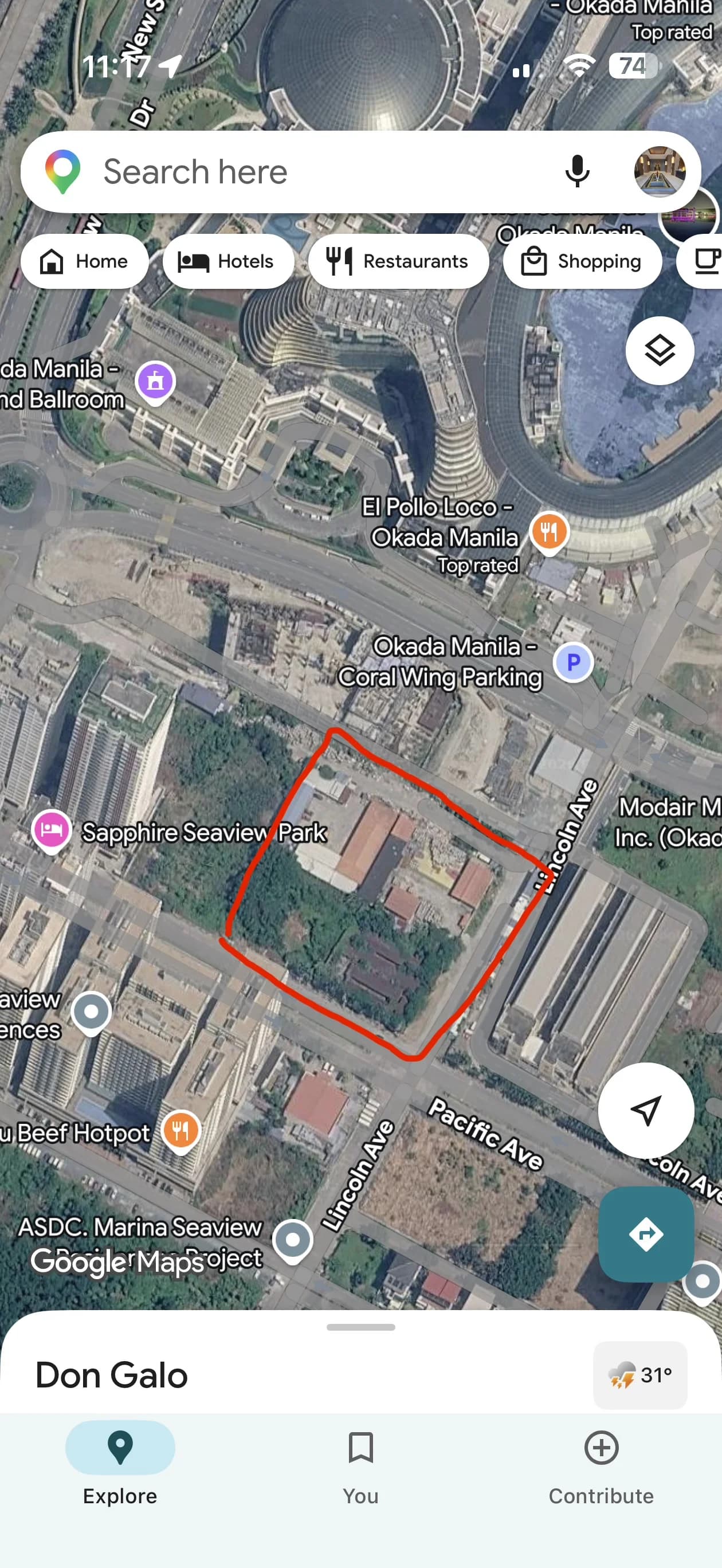 Aseana Bay Area Pacific Ave Cor Lincoln Ave Back Of Okada | 6000sqm Lot for Sale in Parañaque City