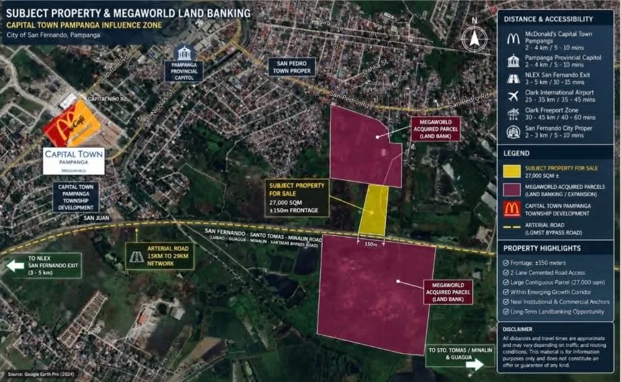 Sta. Lucia | Lot for Sale in Pampanga