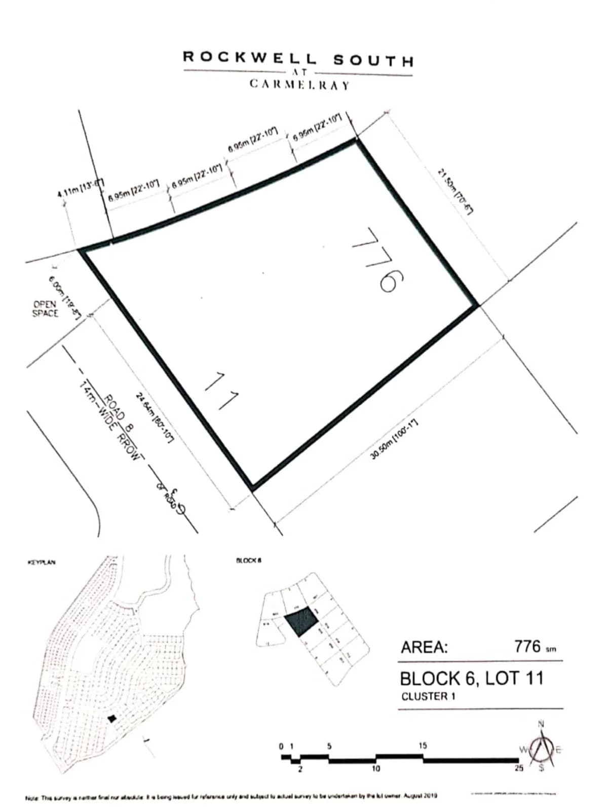 Rockwell South At Carmelray | 776sqm Lot for Sale in Laguna