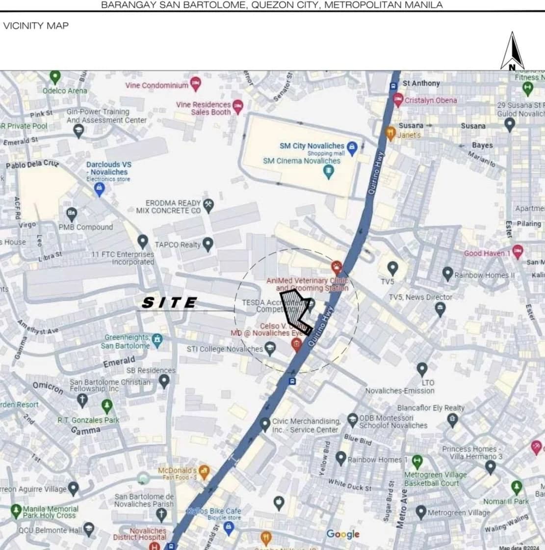 Commercial Lot Along Novaliches, Qc | Lot for Sale in Quezon City