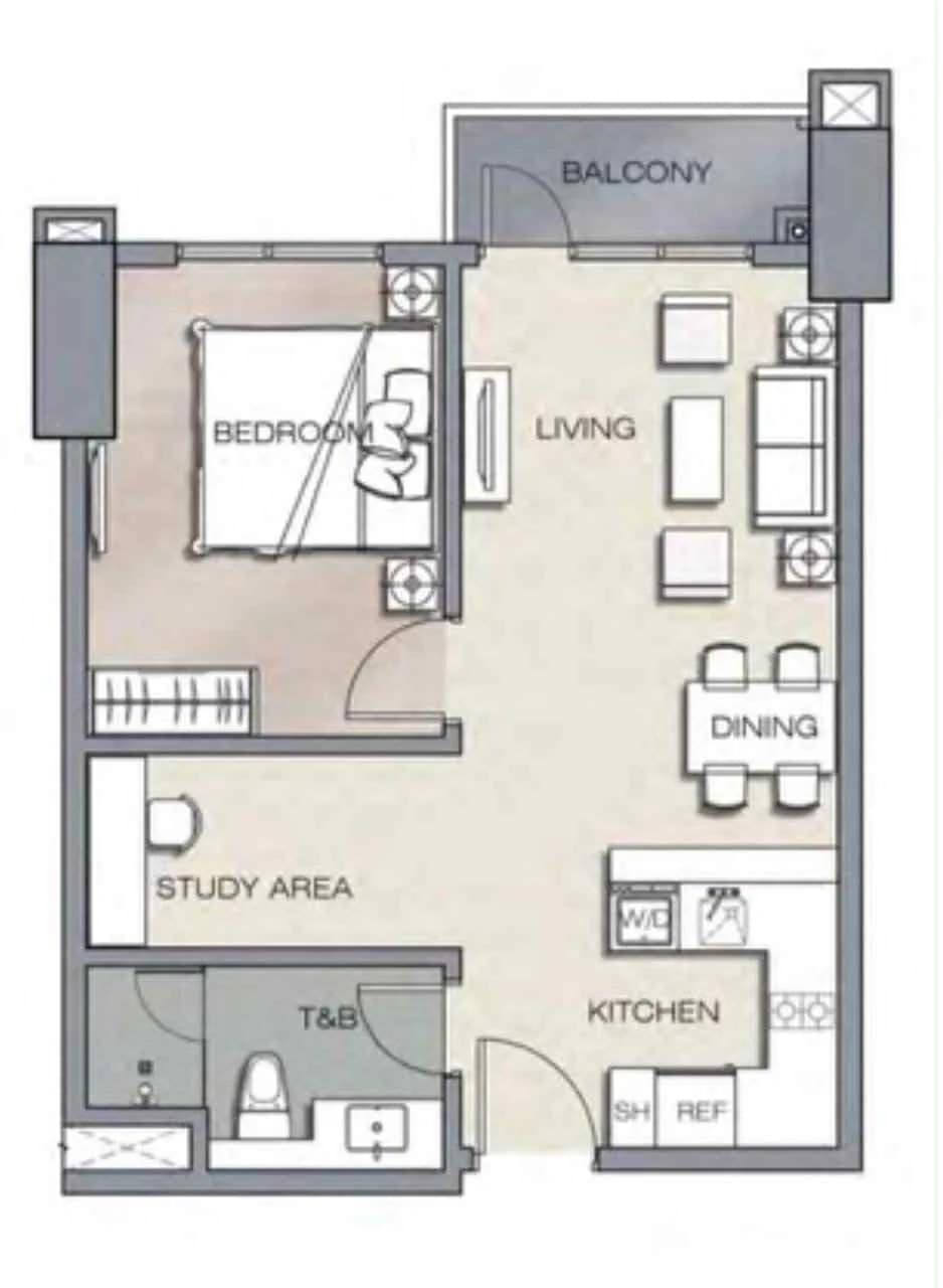 Velaris Residences | 1BR 60sqm Condo for Sale in Pasig City