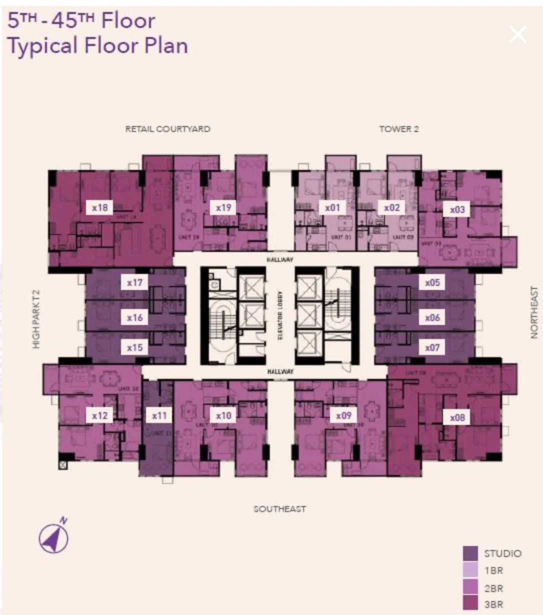 Orean Place | Studio 33sqm Condo for Sale in Quezon City