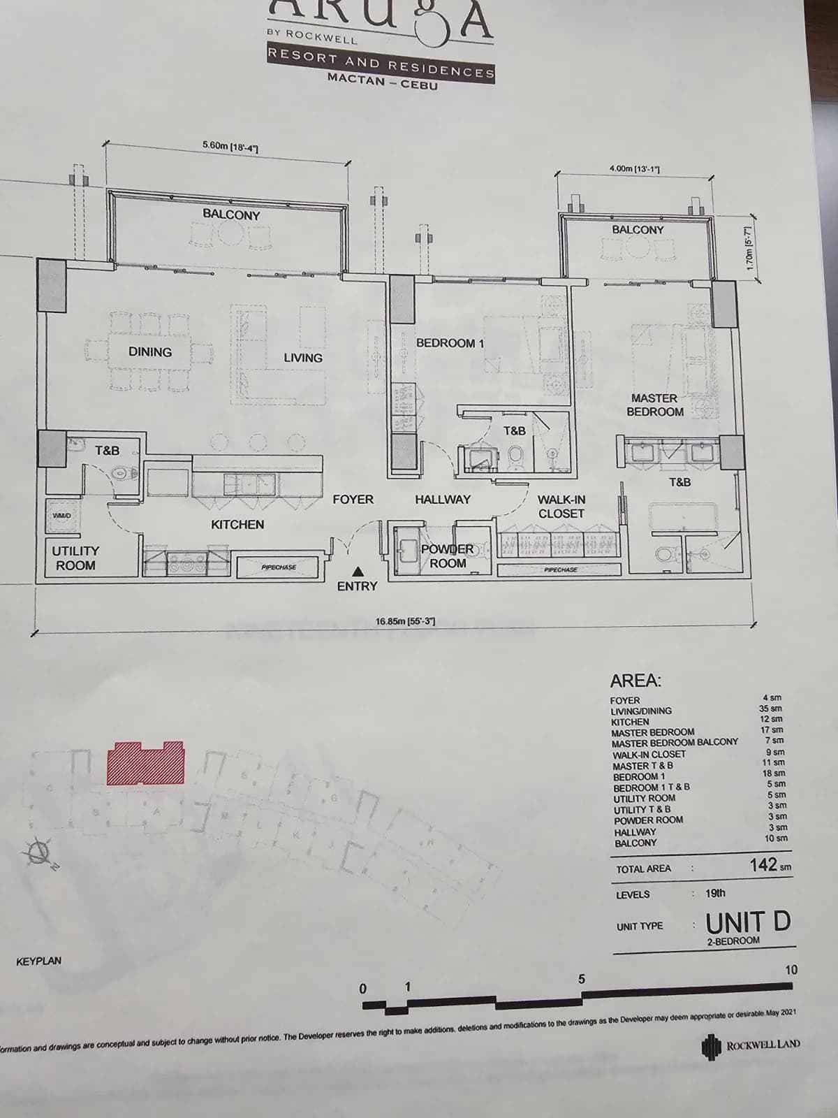 Aruga Mactan | 2BR 142sqm Condo for Sale in Cebu City