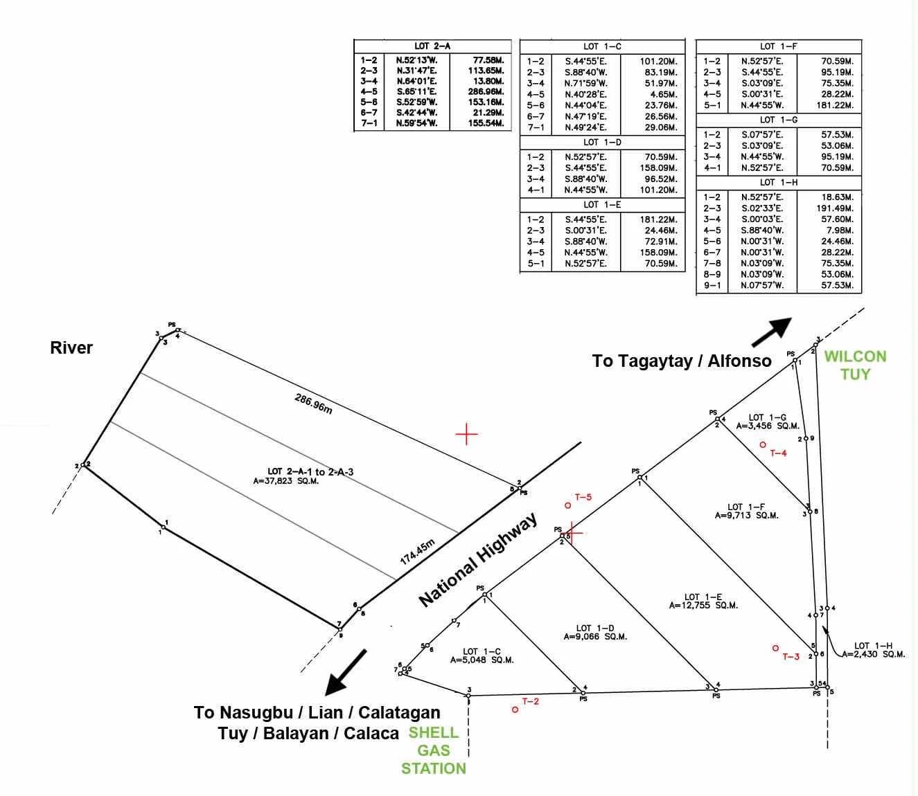 Nasugbu-tagaytay National Road | Lot for Sale in Batangas