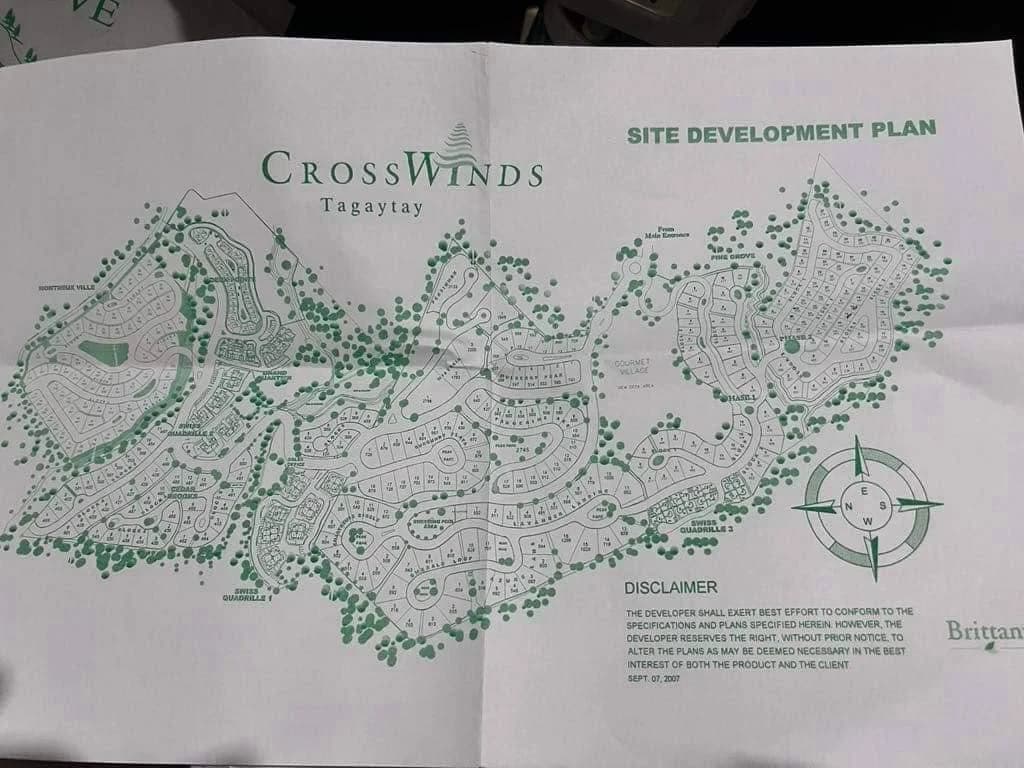 Crosswinds | Lot for Sale in Tagaytay City