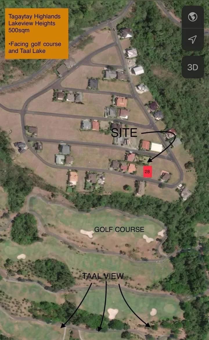 Tagaytay Highlands Lakeview Heights | Lot for Sale in Tagaytay City