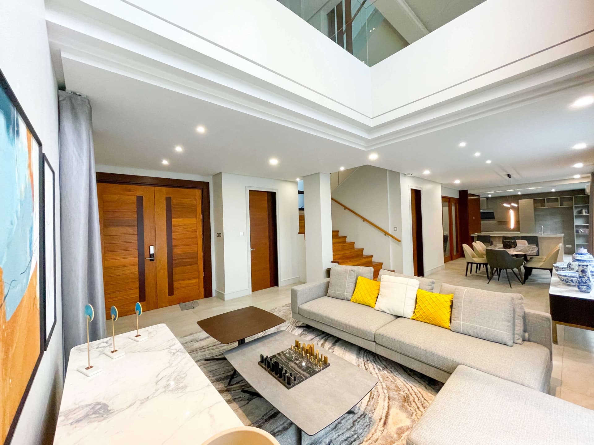 New Manila | 5BR 496sqm Townhouse for Sale in Quezon City
