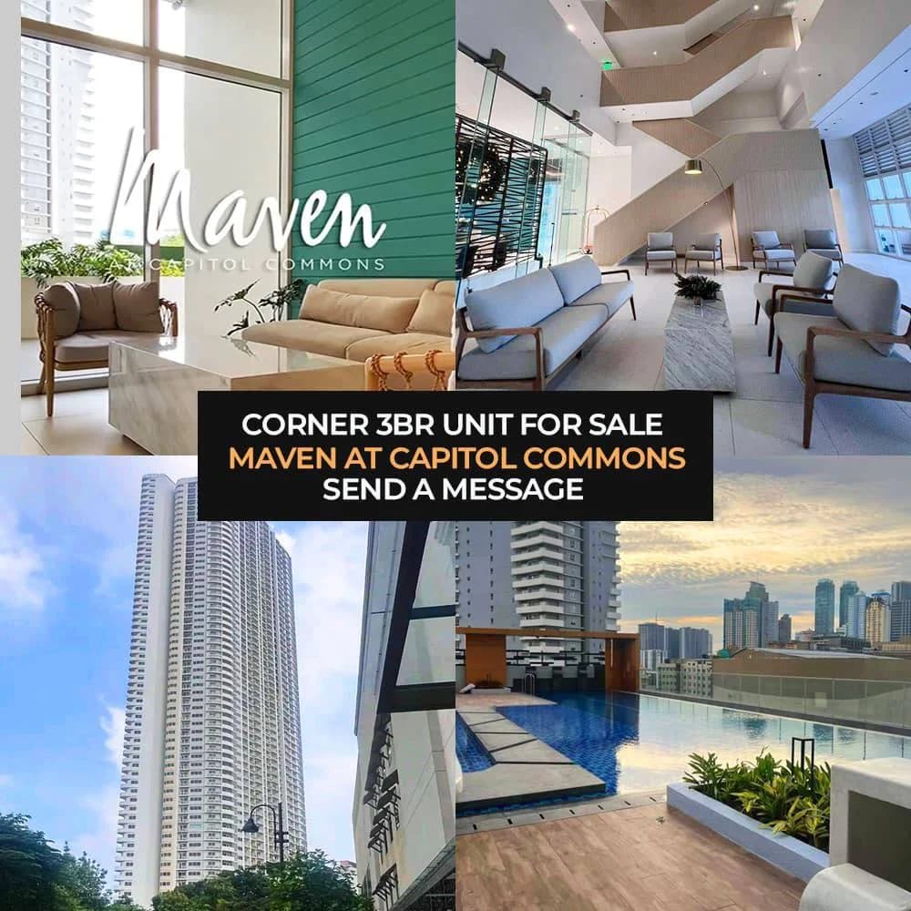 Maven | 3BR Condo for Sale in Pasig City