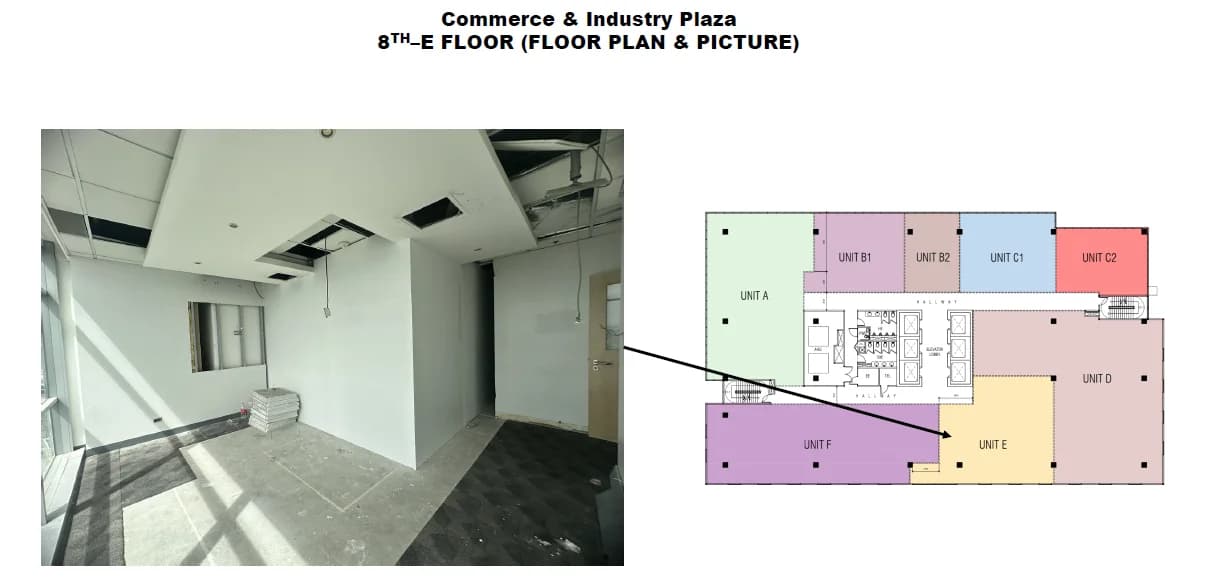Commerce And Industry Plaza | 162sqm Office Space for Rent in Taguig City