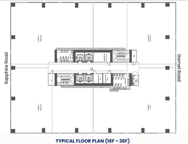 Cyberscape Alpha | 1532sqm Office Space for Rent in Pasig City