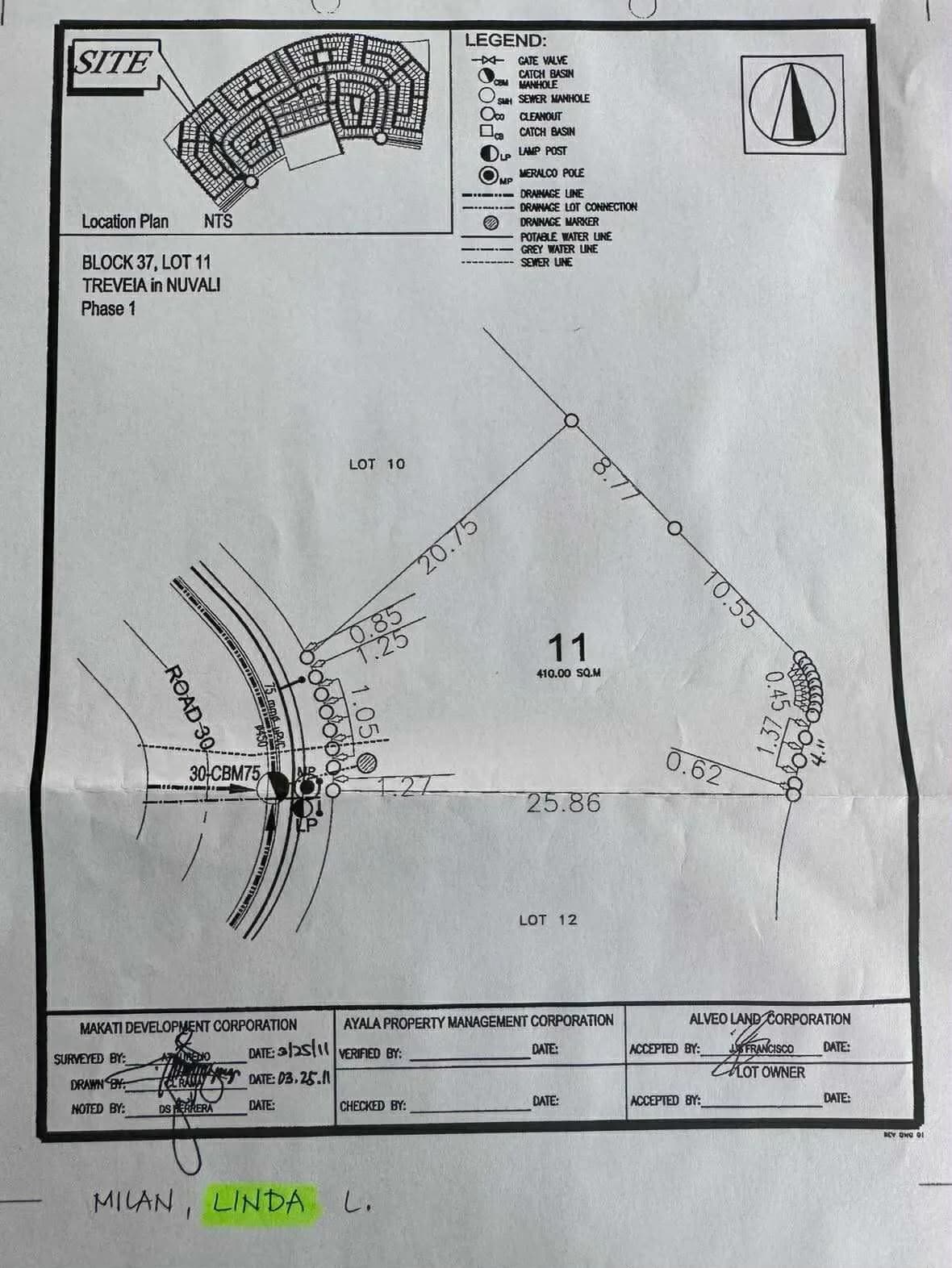Treveia Nuvali | Lot for Sale in Laguna