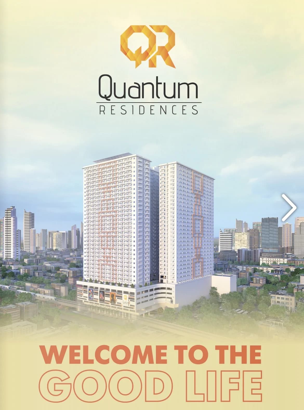 Quantum Residence Pasay | Studio 22sqm Condo for Sale in Pasay City